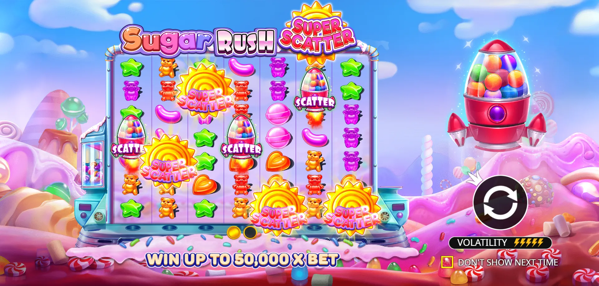 Fibonacci-systemet — sugar rush super scatter